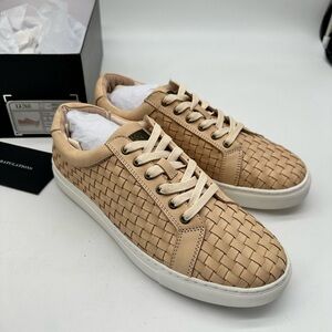 Australia Luxe Collective Men's Woven Leather Sneakers | US 10 & 11 | NWT in Box